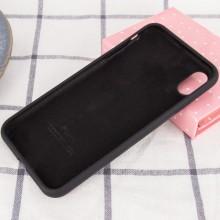 Чохол Silicone Case Full Protective (AA) для Apple iPhone XS Max (6.5") – Чорний