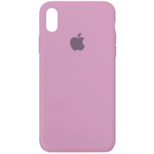 Чехол Silicone Case Full Protective (AA) для Apple iPhone XS Max (6.5") (Лиловый)