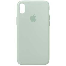 Чохол Silicone Case Full Protective (AA) для Apple iPhone XS Max (6.5") – Бірюзовий