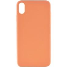 Силиконовый чехол Candy для Apple iPhone XS Max (6.5") – Rose Gold