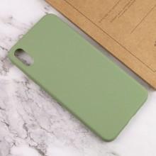 Силиконовый чехол Candy для Apple iPhone XS Max (6.5") – Фисташковый