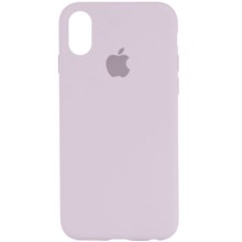 Чехол Silicone Case Full Protective (AA) для Apple iPhone XS Max (6.5") (Сиреневый)
