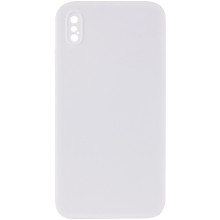 Чехол Silicone Case Square Full Camera Protective (AA) NOLOGO для Apple iPhone XS Max (6.5")