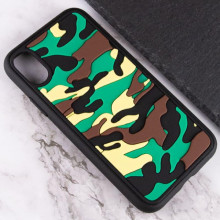 Чехол TPU+PC Army Collection для Apple iPhone XS Max (6.5") – Зеленый