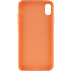 Силиконовый чехол Candy для Apple iPhone XS Max (6.5") – Rose Gold