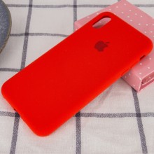 Чохол Silicone Case Full Protective (AA) для Apple iPhone XS Max (6.5") – Червоний