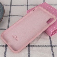 Чехол Silicone Case Full Protective (AA) для Apple iPhone XS Max (6.5") – Розовый