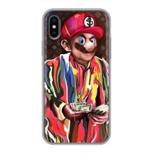 Брендновые Чехлы для iPhone Xs Max - (PREMIUMPrint) (Mario LV)