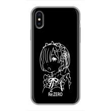 Чехлы Персонажи Аниме Наруто для iPhone Xs Max (AlphaPrint) – Re: Zero