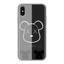 Чехлы для iPhone Xs Max - Bearbrick Louis Vuitton (PREMIUMPrint) (БеарБрик глаза)