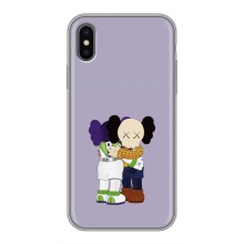 Чехлы для iPhone Xs Max - Bearbrick Louis Vuitton (PREMIUMPrint) (Дружба Беарбрик)