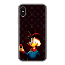 Чехлы для iPhone Xs Max - Скрудж МакДак Louis Vuitton (PREMIUMPrint) (Скрудж с бриллиантом)