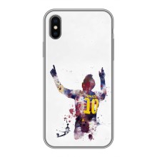 Чехлы Месси для iPhone Xs Max (AlphaPrint) (Messi Barca)