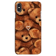 Чохли Мішка Тедді для Айфон Xs Max – Плюшевий ведмедик