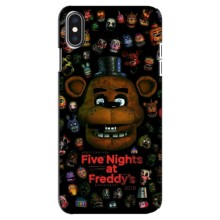 Чохли П'ять ночей з Фредді для Айфон Xs Max – Freddy