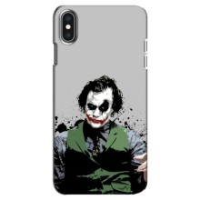 Чехлы с картинкой Джокера на iPhone Xs Max (Взгляд Джокера)