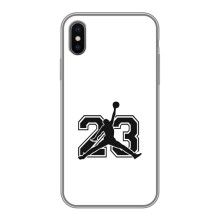 Чехлы для iPhone Xs Max - с картинкой JORDAN (AlphaPrint) (Jordan 23)