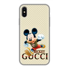 Чехол Disney Mouse iPhone Xs Max (PREMIUMPrint) (Mikki Gucci)