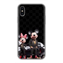 Чехол Disney Mouse iPhone Xs Max (PREMIUMPrint) (Семья Маусов)