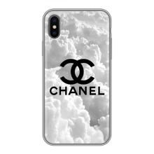 Чехол с Брендами одежды на Айфон Xs Max – CHANEL