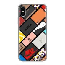 Чехол с Брендами одежды на Айфон Xs Max – Коробки