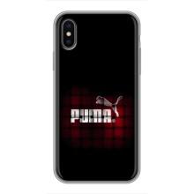 Чехол с Брендами одежды на Айфон Xs Max – PUMA стиль