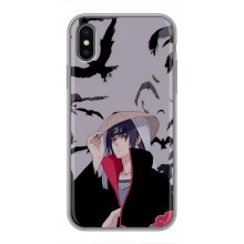 Анимешный чехол для iPhone Xs Max (Итачи Itachi)