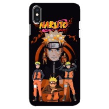 Чехлы с принтом Наруто на iPhone Xs Max (Naruto герой)