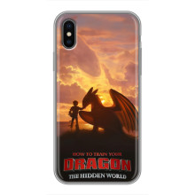 Чехол дракон Беззубик для iPhone Xs Max – Постер Беззубика