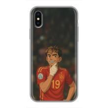 Чехол с футболистом Ламин Ямаль iPhone Xs Max (Ямаль аниме)