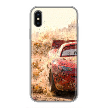 Чехол с принтом Маквин для iPhone Xs Max – Молния Маквин