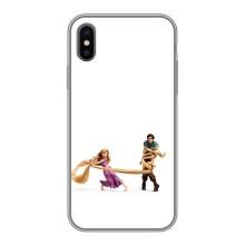 Чехол Рапунцель для iPhone Xs Max (Рапунцель и Флин)