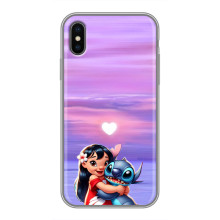 Чехол с рисунком Стич для iPhone Xs Max – Стич и Лило