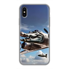 Чехол с мемом Тралалело тралала на iPhone Xs Max (Бомбардиро крокодило)
