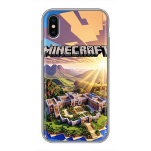 Чехол с картинками Майнкрафт для Айфон Хс Макс – Minecraft