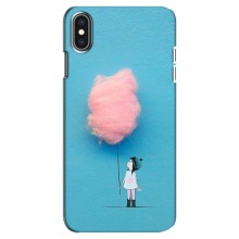 Дівчачий Чохол для iPhone Xs Max (Дівчинка з хмаринкою)