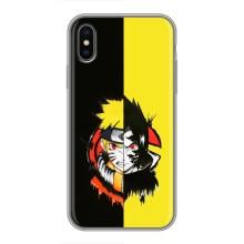 Naruto Anime Чехлы для Айфон Хс Макс (AlphaPrint) – Наруто-Итачи