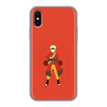 Naruto Anime Чехлы для Айфон Хс Макс (AlphaPrint) – рисунок Наруто