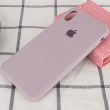 Чехол Silicone Case Full Protective (AA) для Apple iPhone X (5.8") / XS (5.8") – Серый