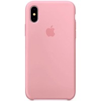 Чохол Silicone Case (AA) для Apple iPhone X (5.8") / XS (5.8") – Рожевий