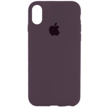 Чехол Silicone Case Full Protective (AA) для Apple iPhone X (5.8") / XS (5.8") – Фиолетовый