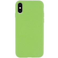 Чохол Silicone Case Full Protective (AA) NO LOGO для Apple iPhone X / XS (5.8") (М'ятний)