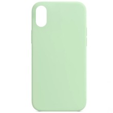 Чохол Silicone Case Full Protective (AA) NO LOGO для Apple iPhone X / XS (5.8") – Зелений