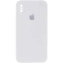 Чохол Silicone Case Square Full Camera Protective (AA) для Apple iPhone X / XS (5.8") – undefined