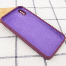 Чохол Silicone Case Square Full Camera Protective (AA) для Apple iPhone X / XS (5.8") – undefined