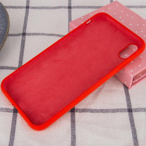 Чехол Silk Full Protective (AA) NO LOGO для Apple iPhone X / XS (5.8") – Красный