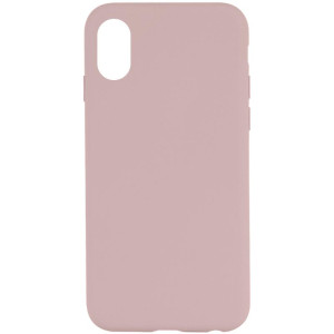 Чехол Silk Full Protective (AA) NO LOGO для Apple iPhone X / XS (5.8") – Розовый