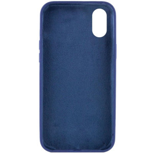 Чехол Silk Full Protective (AA) NO LOGO для Apple iPhone X / XS (5.8") – Синий