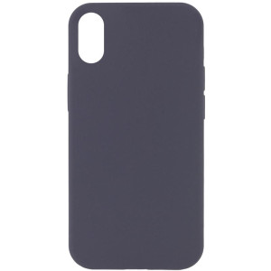 Чехол Silk Full Protective (AA) NO LOGO для Apple iPhone X / XS (5.8") – Серый
