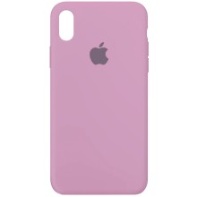 Чехол Silicone Case Full Protective (AA) для Apple iPhone X (5.8") / XS (5.8") – Лиловый